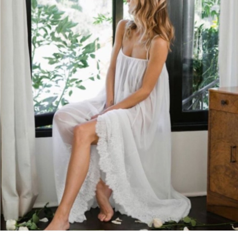 HAH Hot as Hell Mad Maxi Dress White NWT Medium